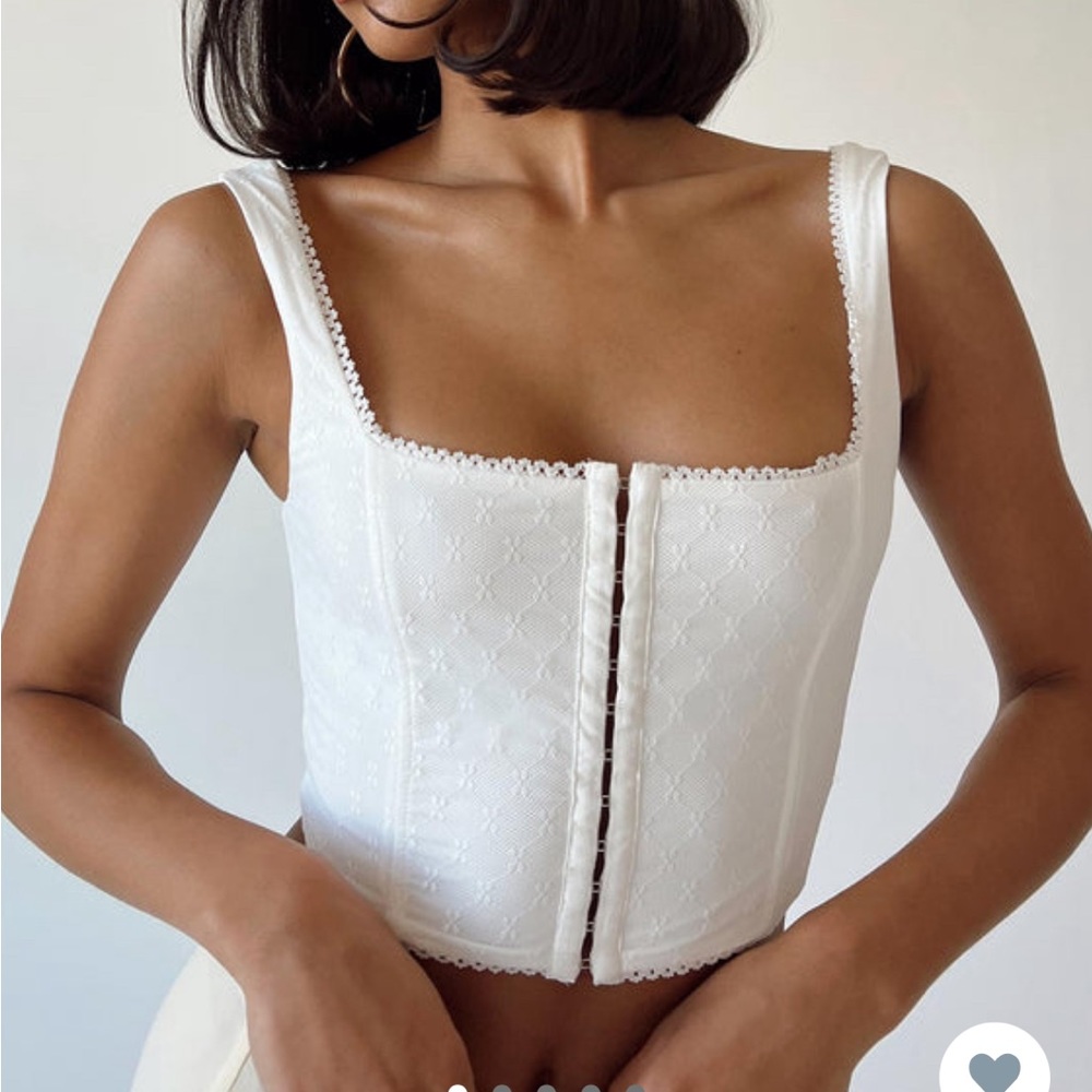 Princess Polly Bryleigh top in white!